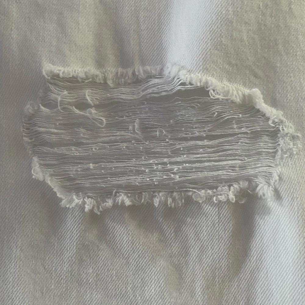 Banjara White High Rise Distressed Ankle Jeans 5/6 - Picture 4 of 8